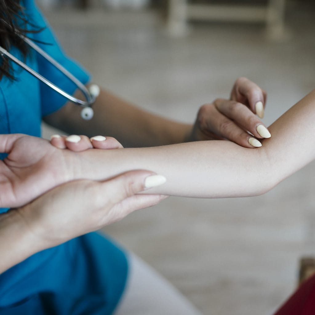 Seguimiento clinico de piel sana tras el tratamiento del molusco contagioso